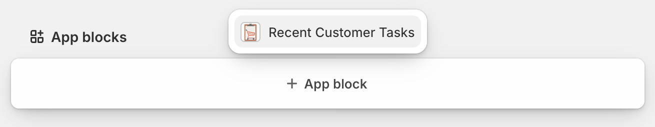 Adding Task Tracking to the Shopify Customer Page